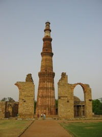 Another view of Qutab Minar